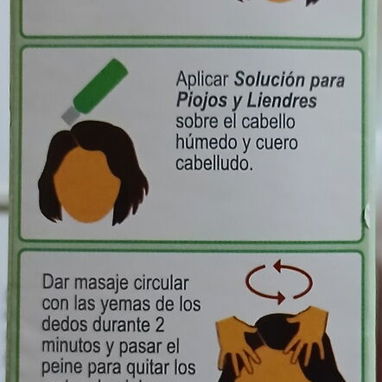 Shampoo para piojos y Liendres con Vinagre de Quassia de origen natural incluye Peine, no tóxico, frasco de 120ml - 2/4