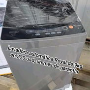 Lavadora automática Royal de 9kg con factura y garantia - Img 55108044