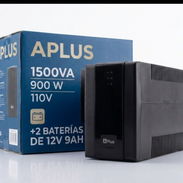CON DOBLE BATERÍA DE 12V 9AH BACKUP 110V, 1500 VA, 900 W NUEVO EN CAJA EN 240 USD - Img 56687579