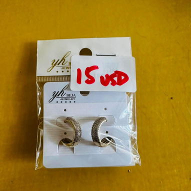 Aretes laminado en oro 14 - 10/10