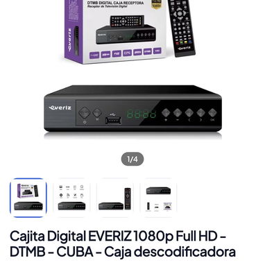 Cajita Digital EVERIZ 1080p Full HD-DTMB - CUBA - Caja descodificadora - 4/4