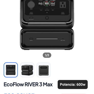 Ecoflow (varios modelos) Delta 2, Delta 2 max, delta 3 clásica, delta 3 max, delta pro ultra, delta 3 plus,delta 3,etc - 8/8