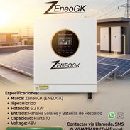 Inversor híbrido solar marca zeneogk - Img 57744480