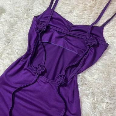 Vestidos largos con tira de flor, de aro, de hebilla, de vuelo y más productos - Img 124841929