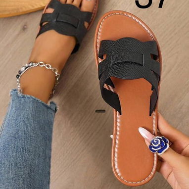 Diversidad de diseños de sandalias para mujer - Img 122100416