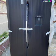 Refrigerador  18 pie negro con dispensador - Img 45532557