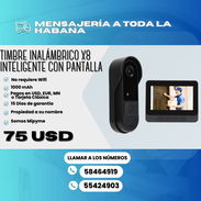 🚪 TIRMBRE INALÁMBRICO INTELIGENTE PARA LA PUERTA DE TU CASA 🔴 NO REQUIERE WIFI 💲 75 USD - Img 53492221