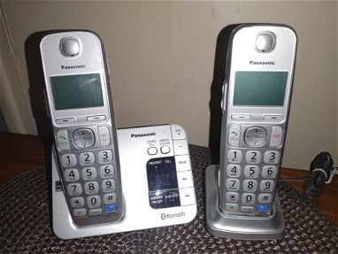 Vendo Teléfono inalámbrico Panasonic NUEVO de dos bases - Img main-image