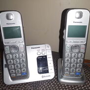 Vendo Teléfono inalámbrico Panasonic NUEVO de dos bases - Img 45554532
