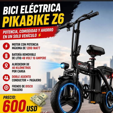 Se vende bicicleta eléctrica - Img 123607327