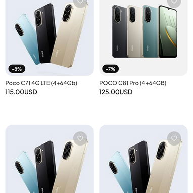Teléfonos XIAOMI , POCO y REDMI - 2/2