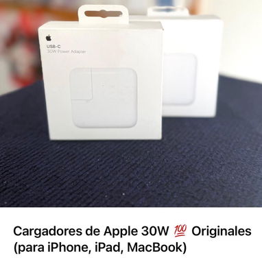 Cargadores apple iphone originales - Img 98591294