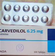 Carvedilol tab, 6.25 mg, importado - Img 45811255