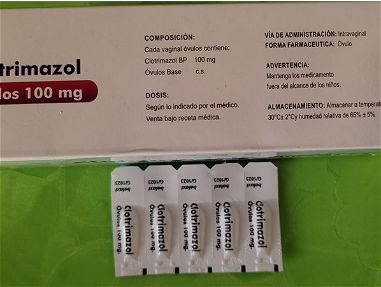 //-OVULOS-//  Nistatina 10000 UI, Clotrimazol 100mg, (Metronidazol + Nistatina) - Img main-image