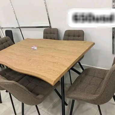 Juego de comedor chocolate de 6 sillas  570 usd - Img 124061236