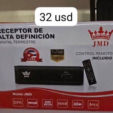 Smart tv, cajita HD y soporte - Img 125858559