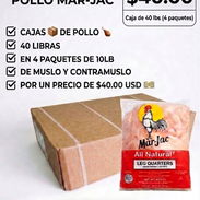 CAJA DE POLLO MUSLO CONTRAMUSLO 40 LIBRAS/40 USD - Img 56707076