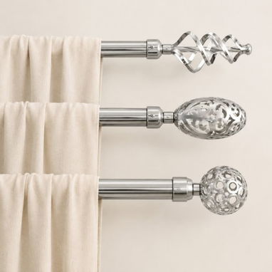Cortinero Plateado Decorativo Expandible – Haus - 2/2