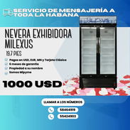 ❄️ NEVERA EXHIBIDORA ✅ MILEXUS VERTICAL DE 19.7 PIES 💲1000 USD - Img 53348715