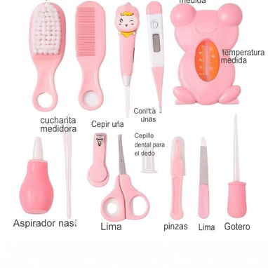 Kit de aseo para bebé (13 piezas) - Img 101562822