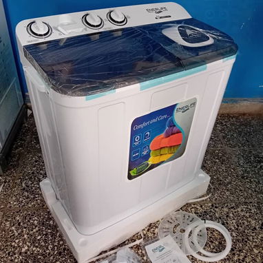Lavadora Semiautomática Enerlife 7KG Precio $220 USD con Transporte Incluido Garantía Factura - Img 120425795