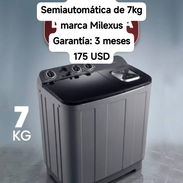 Lavadora semiautomatica de 7kg Milexus - Img 56171641