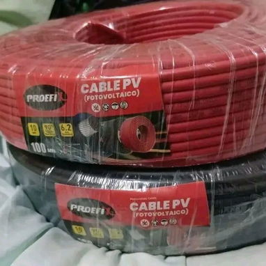 Cable 10 fotovoltaico  y conectores mc4 escribir al WhatsApp 56084816 no me llamen - 2/2