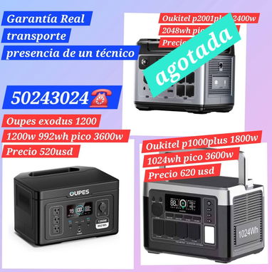 📌ECOFLOW,PANELES SOLARES ESTACIONES,INVERSORES TODO CON GARANTÍA Wa.me/+50243024 ⛔️⛔️Si estas cansad@ de los apagones - Img 122090943