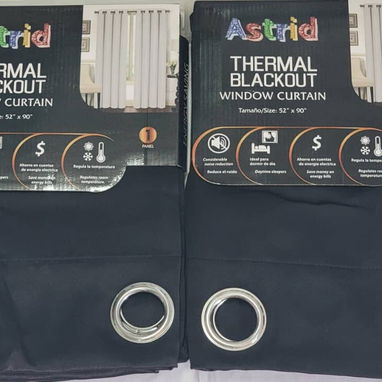 Cortinas tapasol juego de 2 paños (g3) - 7/8