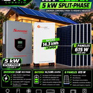 Kit solar 5KW 110 y 220 - Img 57997248