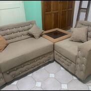 Muebles Tapizados nuevos con mesita - Img 45290792
