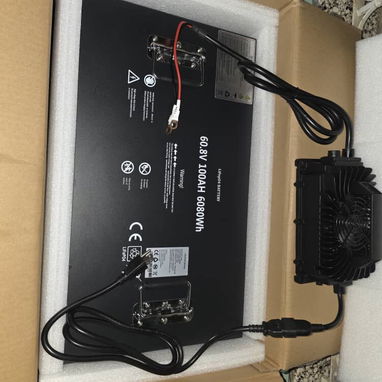 Batería Gama Alta LIFEPO 4  de  60 Volt 100 Amp  6080 wth - Img 124160439