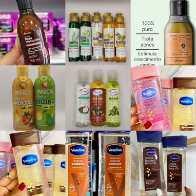 ✅Aceites corporales y capilares, aceite de ricino, coco, rosa mosqueta, almendras, recino, vaselina ✅ - 3/3