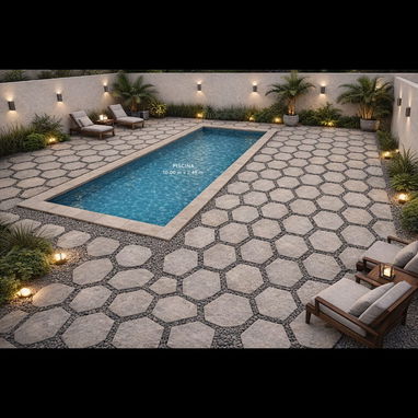 Construcción de piscinas,  ranchones,areas recreativas y deportivas, cisternas,ect... - 6/8