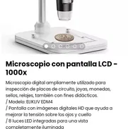 Microscopio con pantalla LCD - 1000x. Nuevo a estrenar - Img 50629526