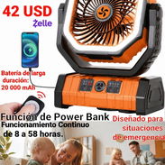 Ventilador recargable F6 - Img 55342455