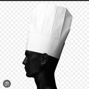 Gorro blanco para cocinero o chef - Img 57997021