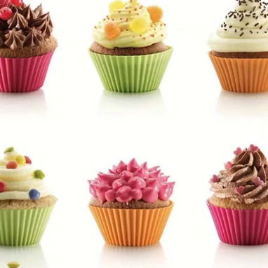Moldes de silicona para cupcakes 10 por SOLO 1800 CUP. - 3/6