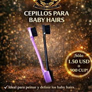 🌟CEPILLO PARA BABY HAIR🌟(Peluquería)(Pelo)(Cabello)(Peluquera)(Barbero)(Barbería)(Accesorios)(Cepillo) - Img 57120390