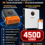 Combo Solar 10kW ⚡🔋 Inversor PowMr 10000W + batería Humsienk 16.1kWh (51.2V 314Ah). 💰4500 USD. Garantía 30 días. Dispo - Img 55912511