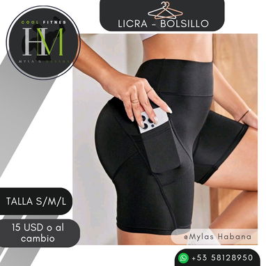 Licra corta de Mujer - 5/6