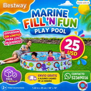 Piscinas rigidas e inflables pequeñas medianas y grandes!!!! Envío gratis!!! Información en las fotos!!! - Img 57191448