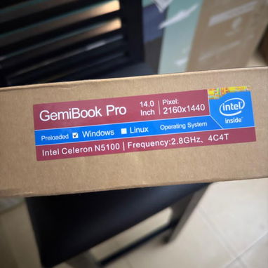 360USD Laptop Chuwi Gemibook Pro + MOUSE INALÁMBRICO (todo nuevo en caja) - Img 124185356
