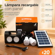 Lámpara recargable - Img 58306396
