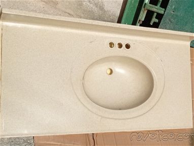 Venta de lavamanos encimera, en una sola pieza - Img 66727230