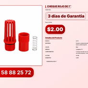 CHEQUE ROJO DE 1'' - Img 57027566