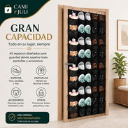 🛍️ Zapatero vertical, colgante de 4*10 (40) espacios, de tela 🔑 Código: Zapa637 📝 Zapatero y organizador de zapatos - Img 57060718