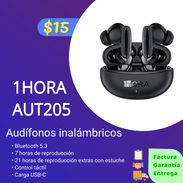 Audífonos inalámbricos 1HORA AUT205 - Img 55159756