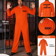 🎃 Disfraces Haloween 👇 Disfraz de preso de 180 cm de largo 🇺🇲 ORIGINAL - Img 58115618