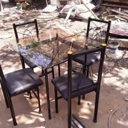 JUEGOS DE COMEDOR DE HIERRO CON MENSAJERÍA - Img 55932139
